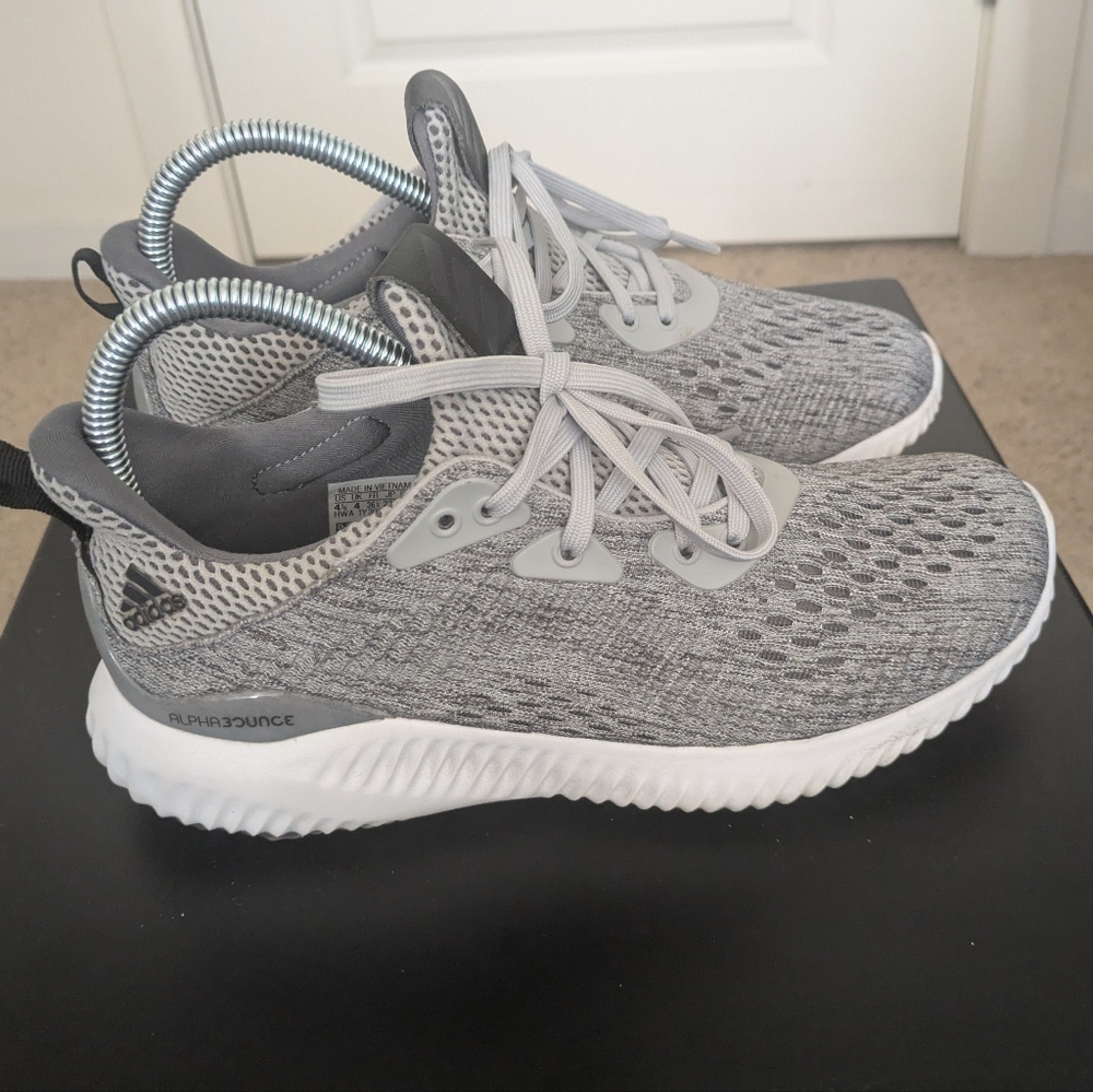 Adidas Women's Gray Alphabounce Sneakers
